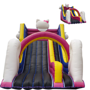 hello kitty inflatable slide